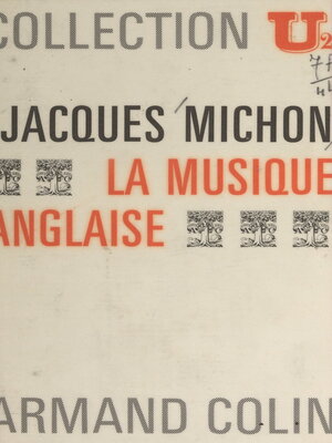 cover image of La musique anglaise